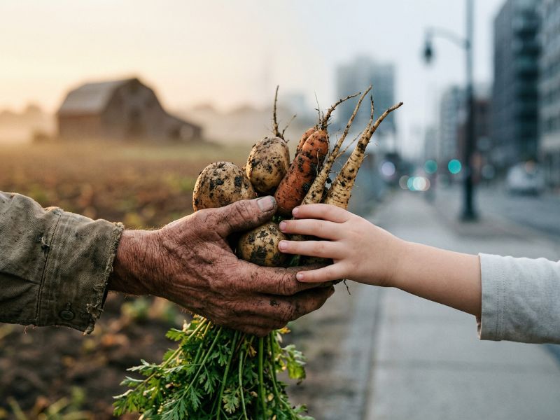 Zakaj pišemo Korenine? Ker ima vsak krožnik svojo zgodbo.