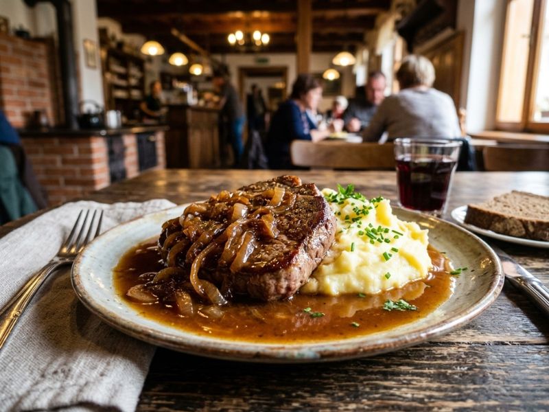 Čebulni zrezek – sladkoba ognja