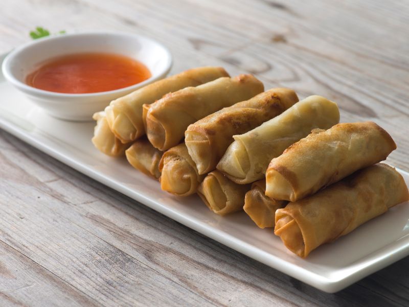 Hrustljavi spomladanski zvitki