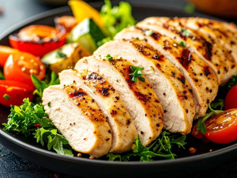 Piščančja solata – beljakovinska klasika