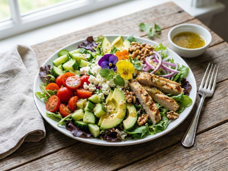 Solatni krožnik: svežina, ki nasiti in osveži