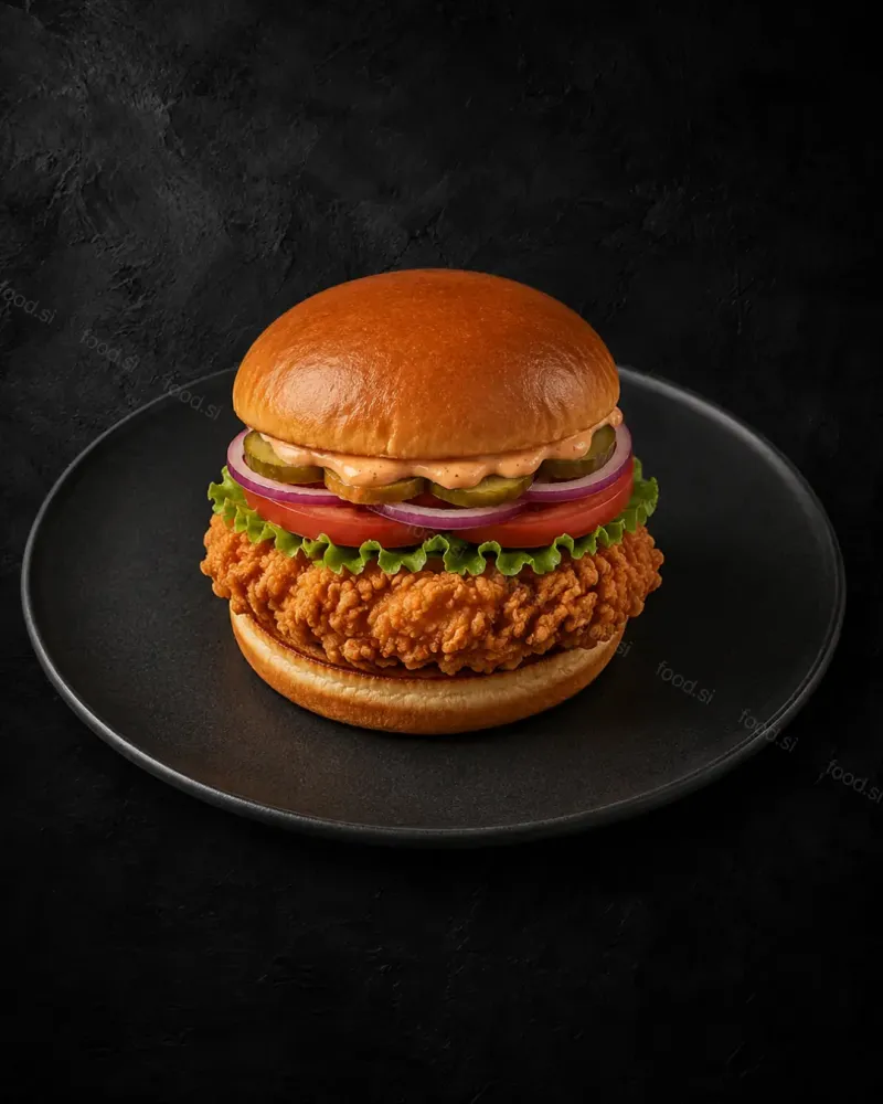 Ocvrti pišek burger